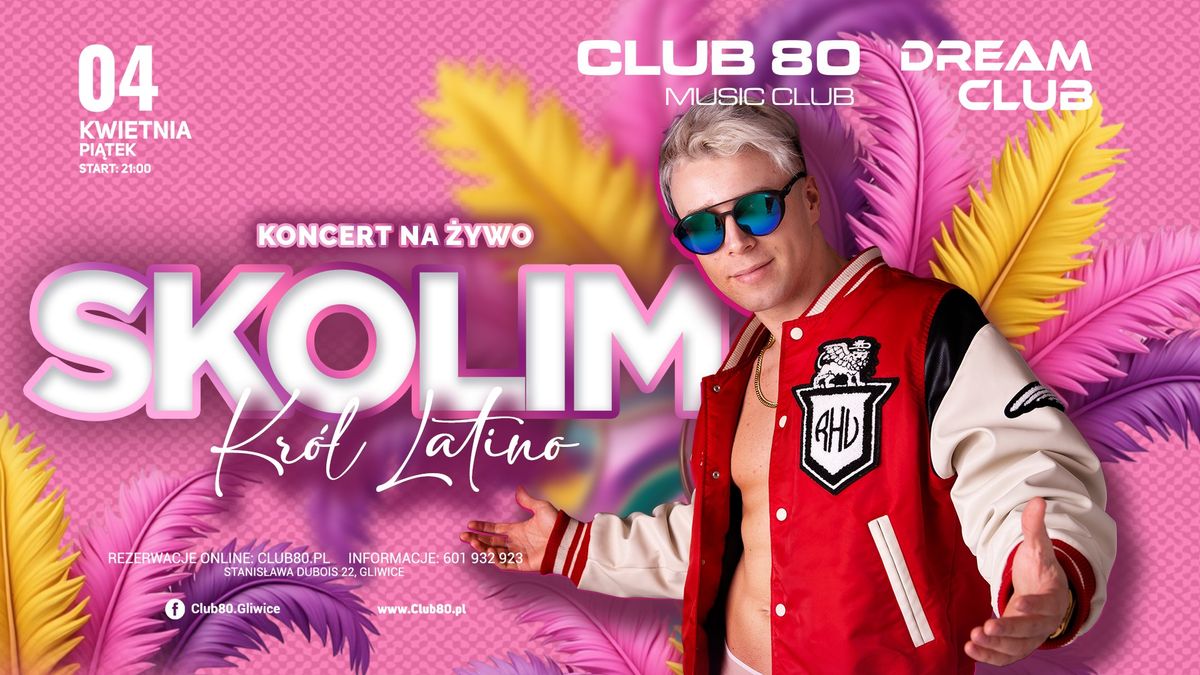 KONCERT KR\u00d3LA LATINO \u2605 SKOLIM NA \u017bYWO W CLUB80 \/\/ Pi\u0105tek 4.04