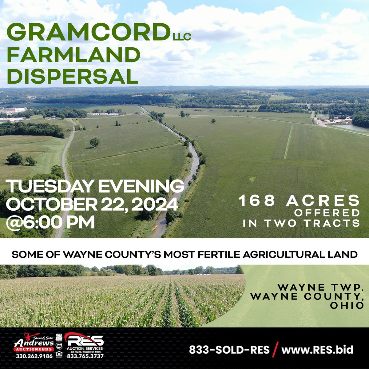 Gramcord LLC Farmland Dispersal Auction