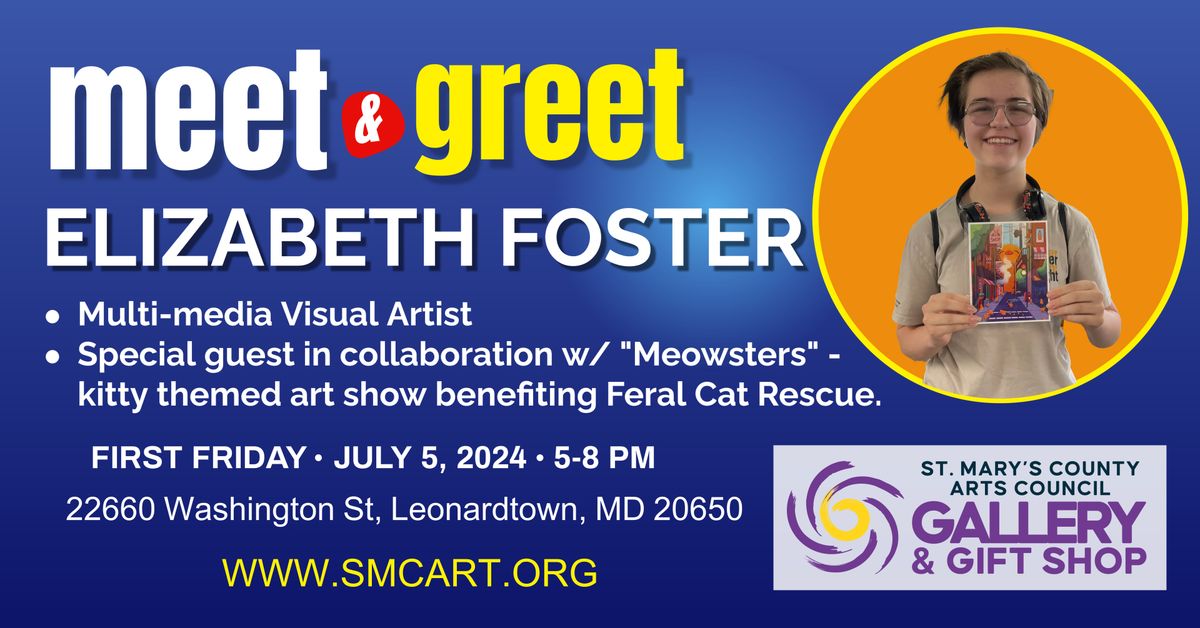 First Friday Meet & Greet - Artist Elizabeth Foster