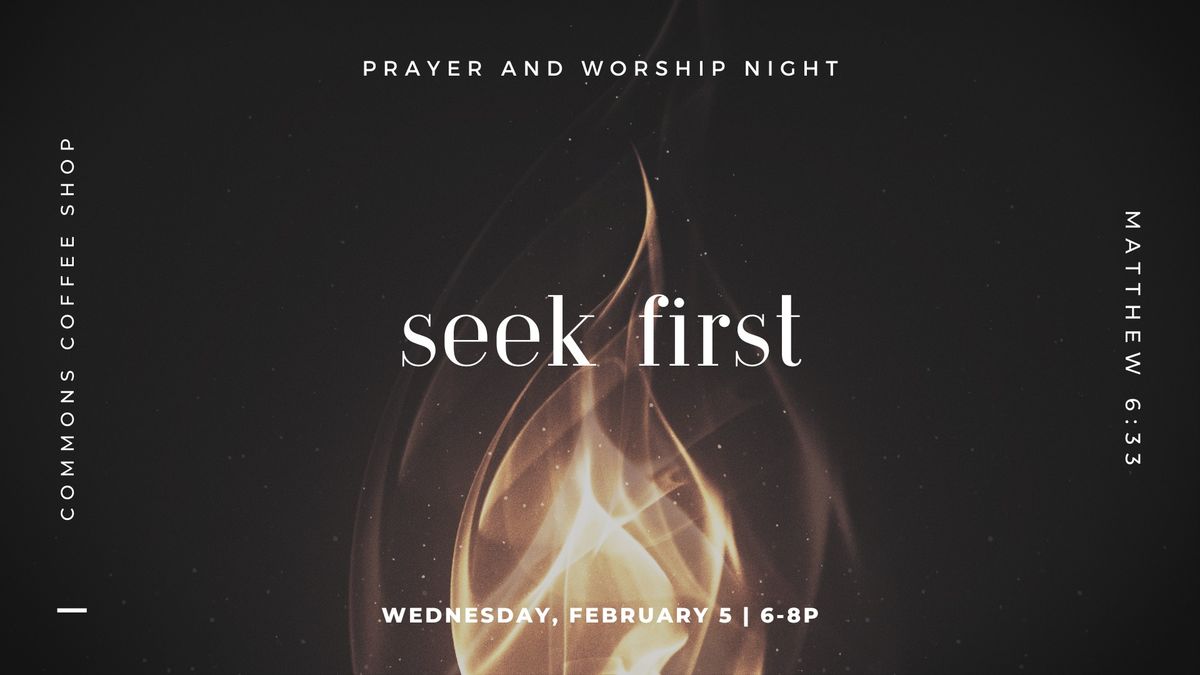 Join Us for a Night of Prayer and Worship!