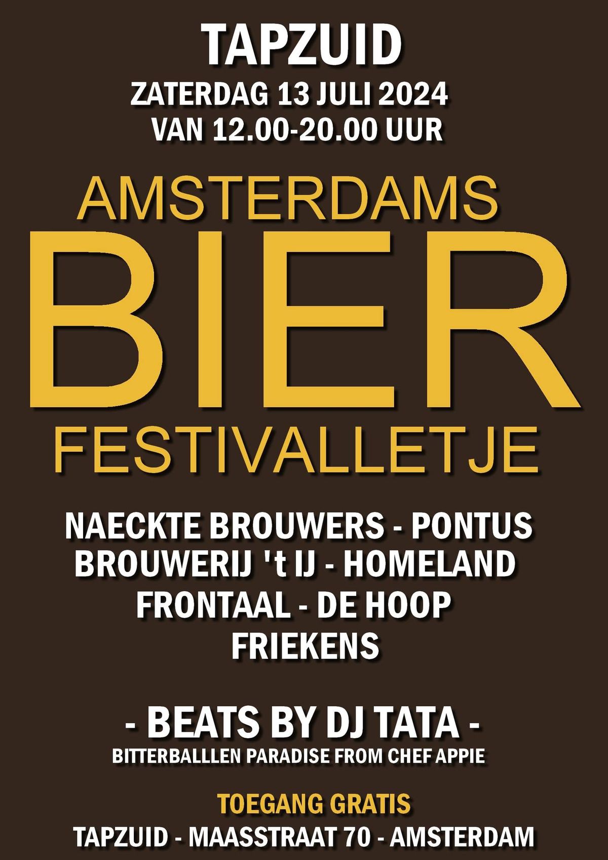 Amsterdams Bier Festivalletje 