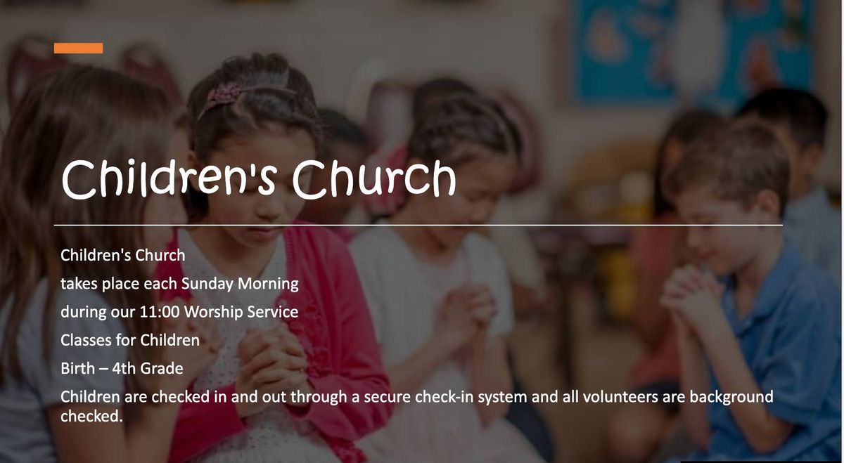 Children's Church