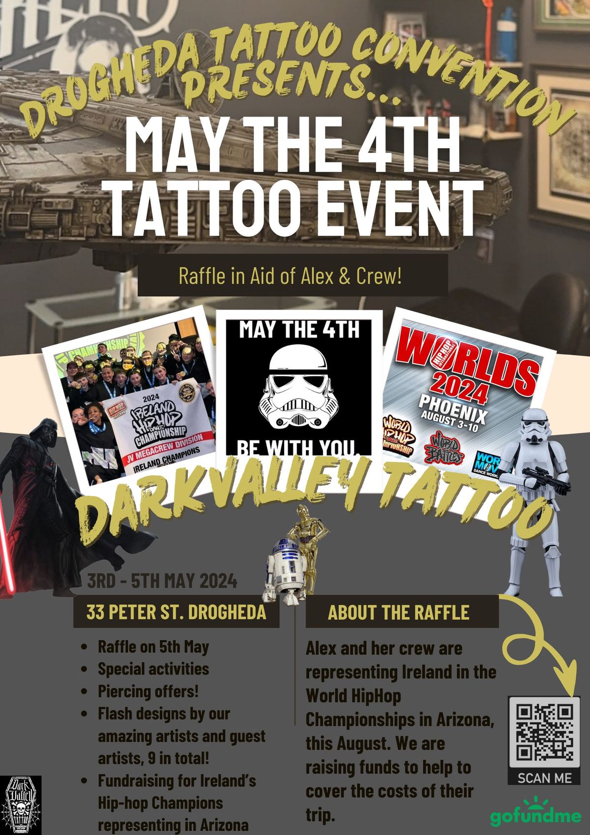 May the 4th Tattoo Event Weekend
