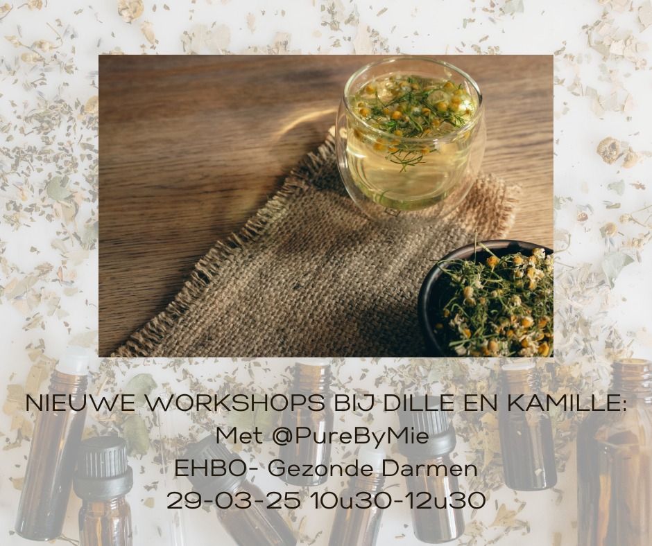 Workshop EHBO-Gezonde Darmen