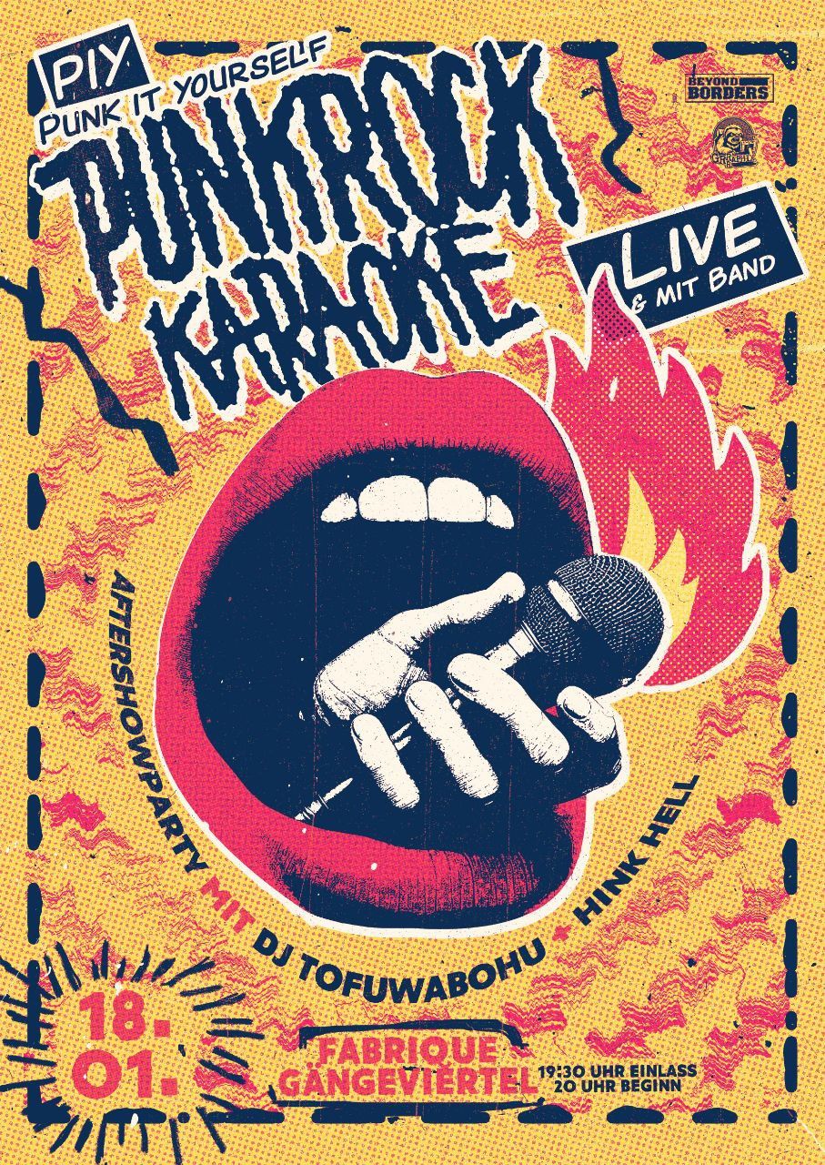 PIY Punkrock Karaoke Live im G\u00e4ngeviertel