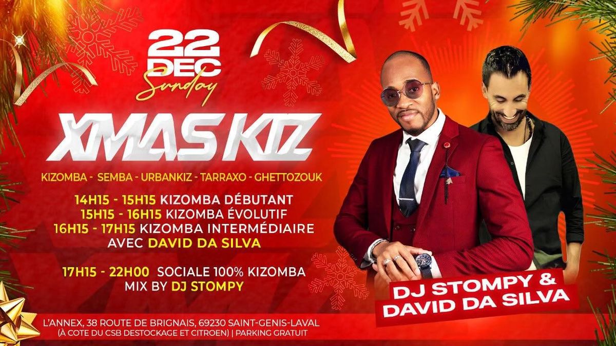 XMAS KIZ STAGE INTENSIF ET PRATIQUE 14H A 22H