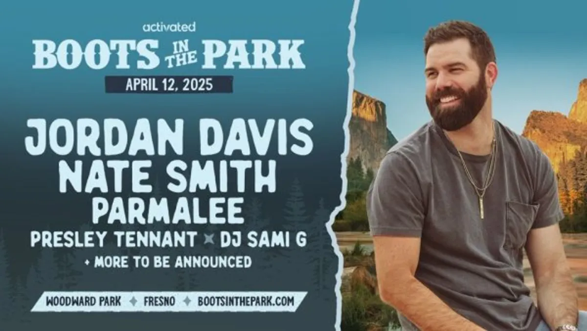 Boots In The Park -  with Jordan Davis, Nate Smith, Parmalee, and more!