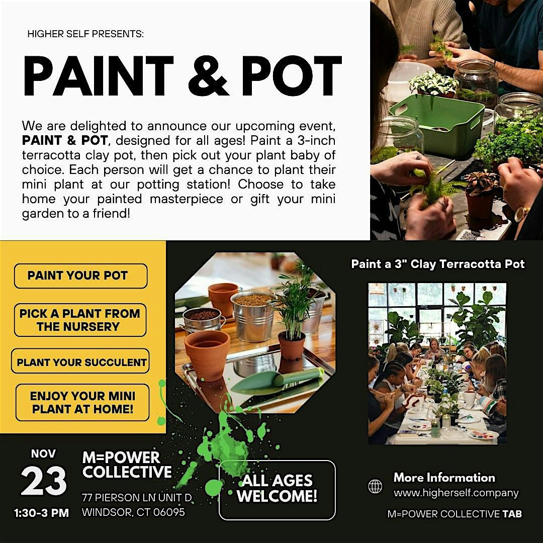 Paint and Pot - A Begginers  Planting Workshop