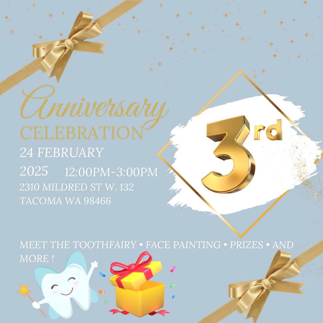 Tooth Fairy Meet & Greet + Third Anniversary Celebration!