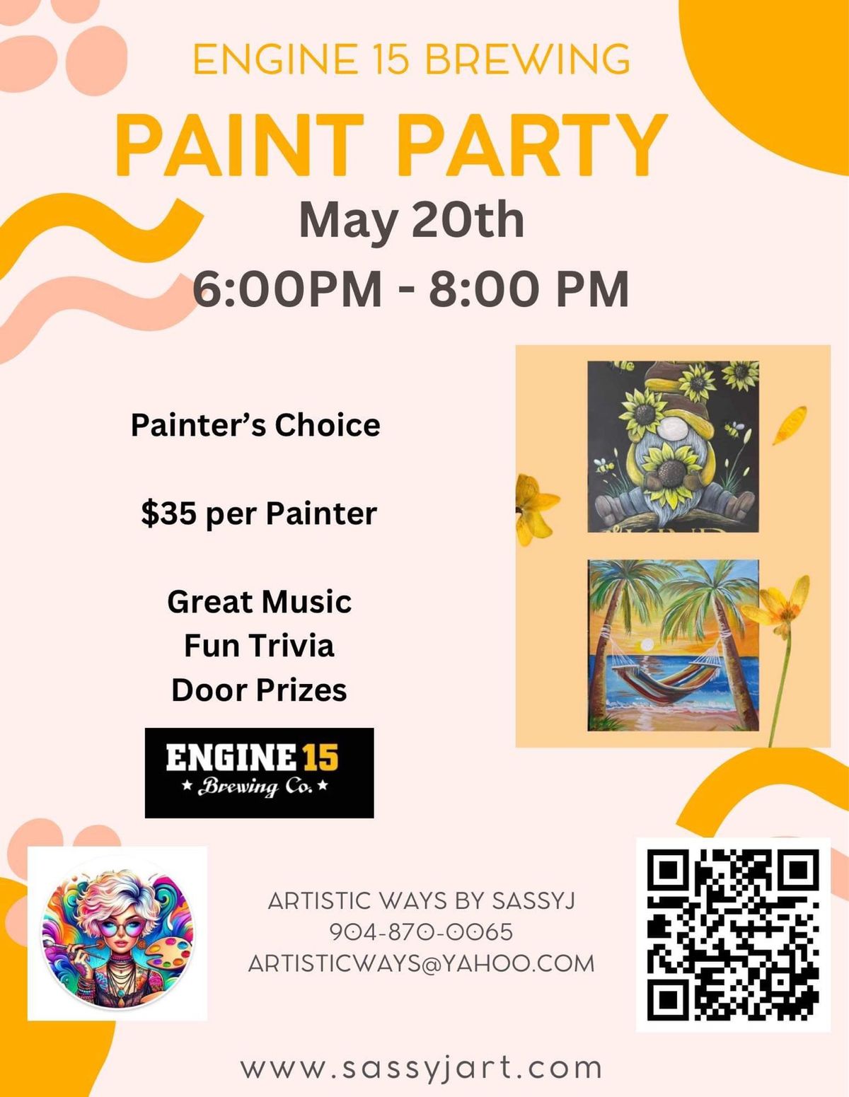 Engine 15 Brewing, May 20th, Painter\u2019s Choice 