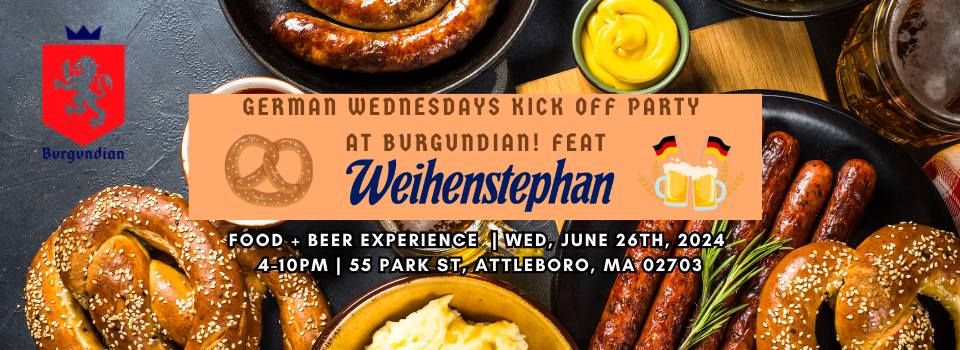 German Wednesdays at Burgundian Kick Off Party! 