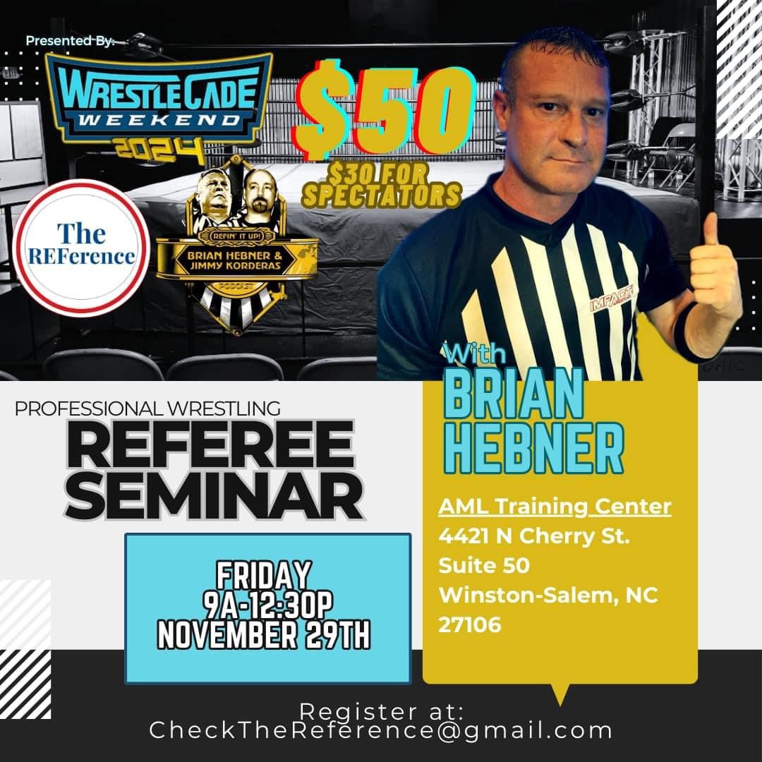 Referee Seminar with Brian Hebner