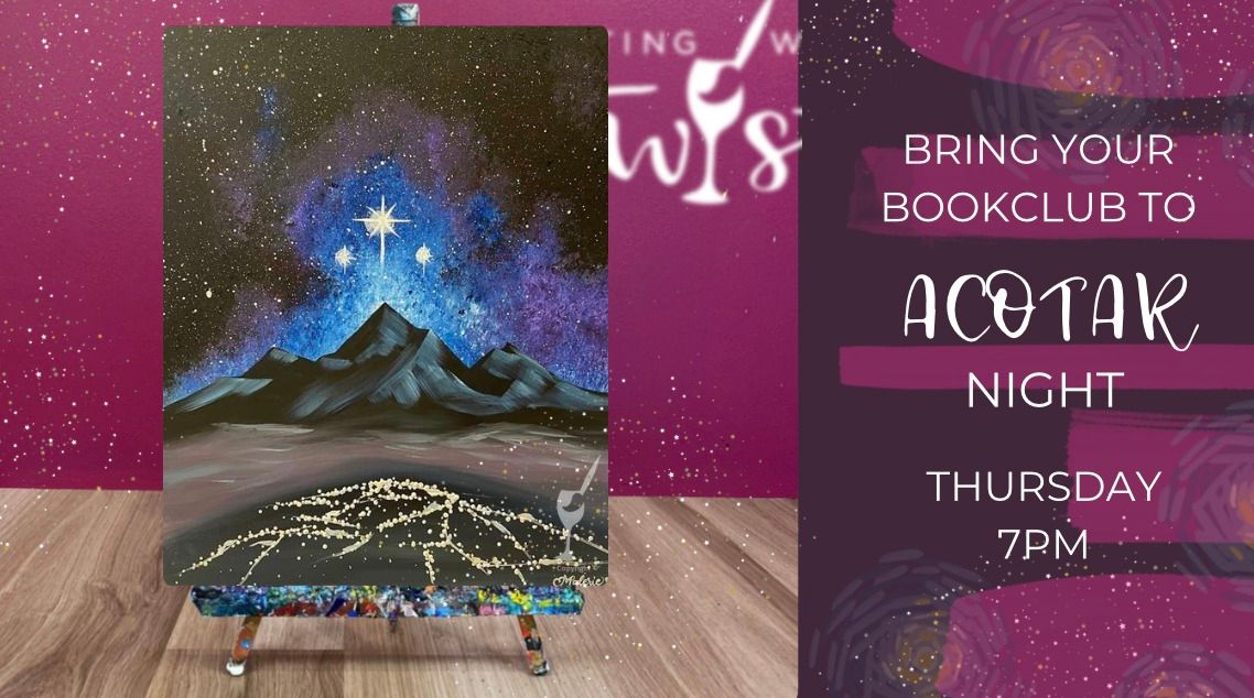 ACOTAR Paint Night - Immerse Yourself in the World of Prythian!