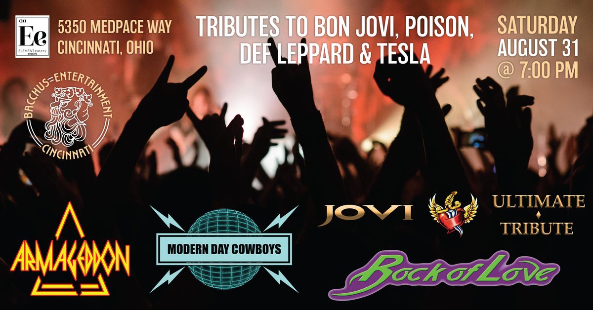 Jovi the Ultimate 80's Tribute night at Element Eatery