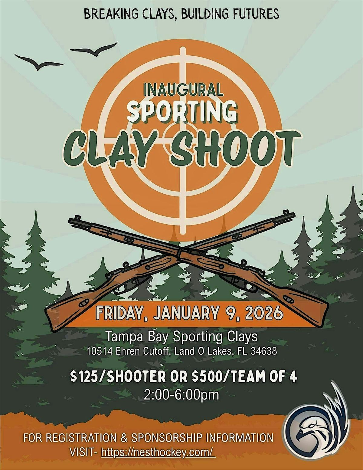 NEST HOCKEY ACADEMY PRESENTS: INAUGURAL SPORTING CLAY SHOOT