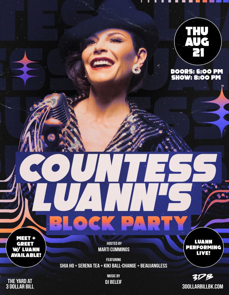 Countess Luann at Showbox at the Market