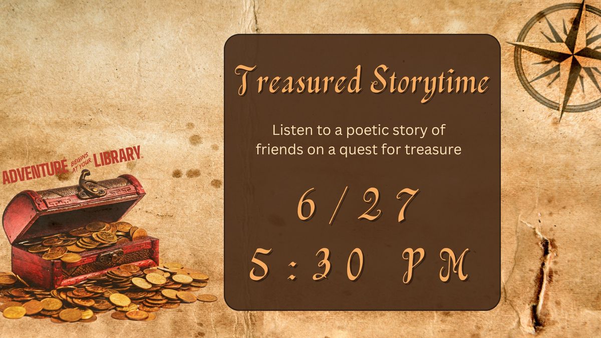 Treasured Storytime Elementary Summer Program