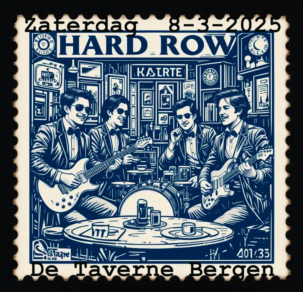 Hard Row @De Taverne Bergen 