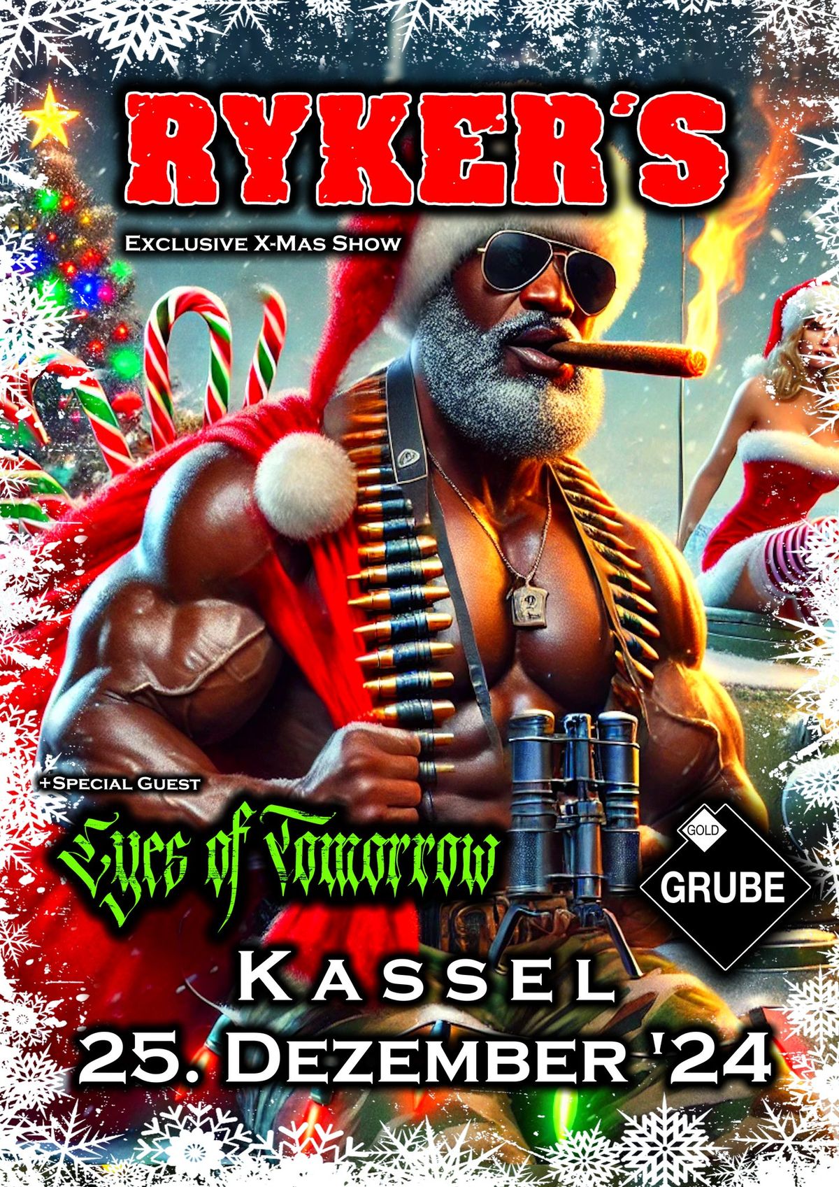 RYKERS (Exclusive X-Mas Show) + EYES OF TOMORROW @ Goldgrube Kassel