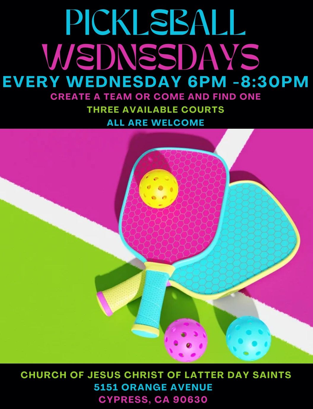Pickleball Wednesdays