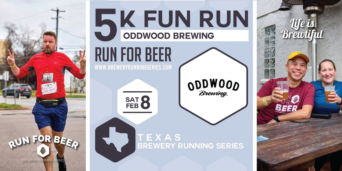 5k Beer Run x Oddwood Brewing | 2025 Texas Brewery Running Series