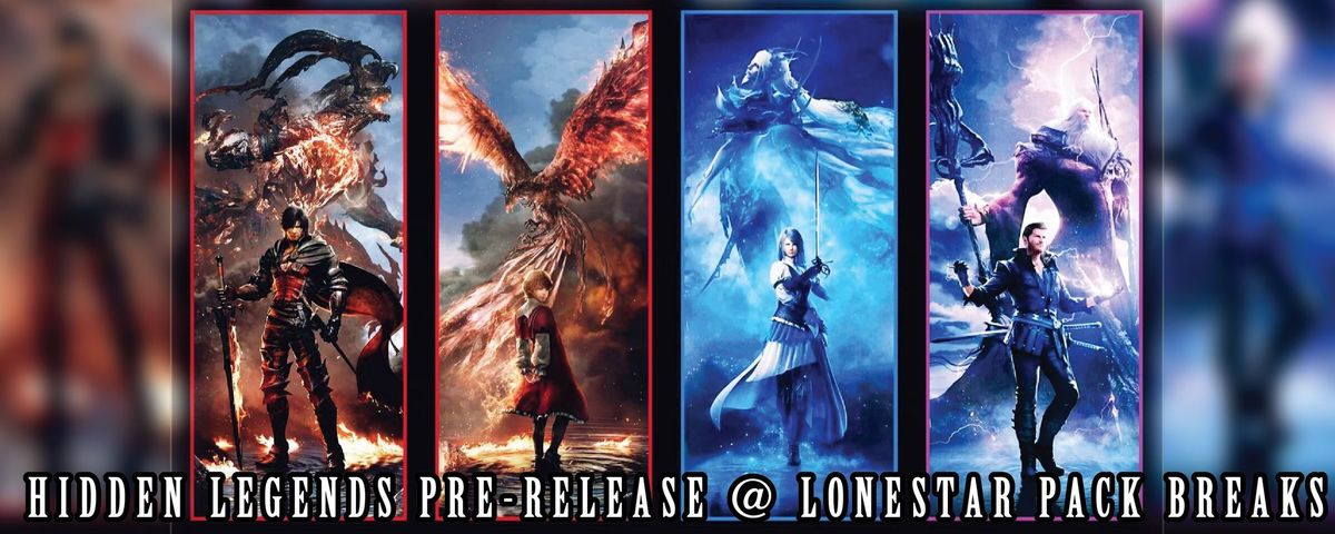 Hidden Legends Pre-Release Tournament at Lonestar Pack Breaks!