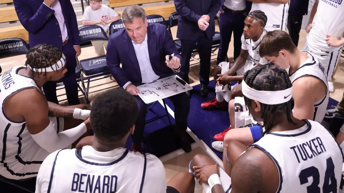 Radford Highlanders at Longwood Lancers Mens Basketball