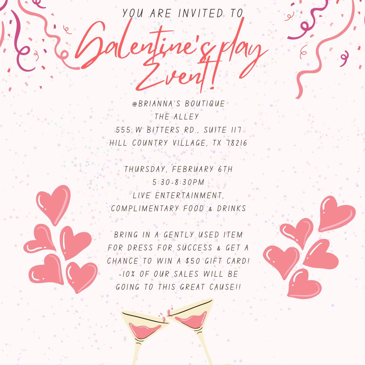 Galentine\u2019s Day Event!! 