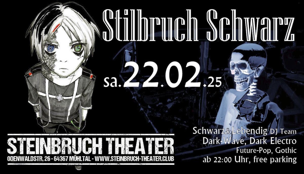 Stilbruch Schwarz mit dem Schwarz und Lebendig DJ-Team