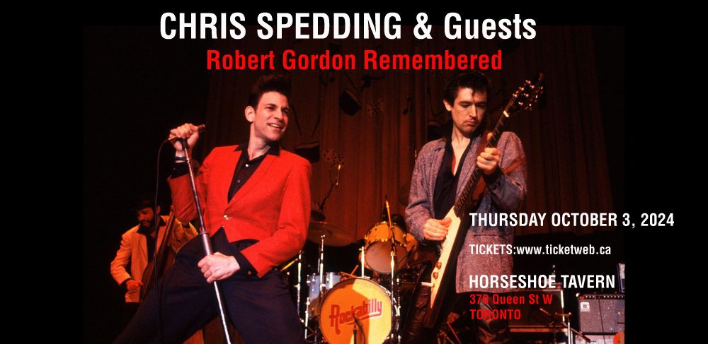 Chris Spedding & Guests - Robert Gordon Remembered