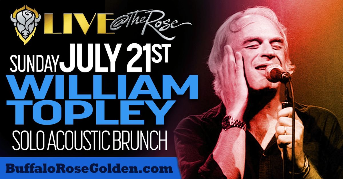 William Topley Solo Acoustic Brunch