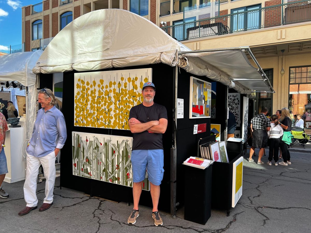 Palm Springs Art Festival - Artist Chris Wheeler 