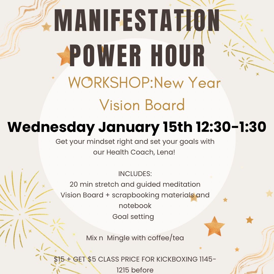 Manifesting BOARD workshop: Health Goals & More