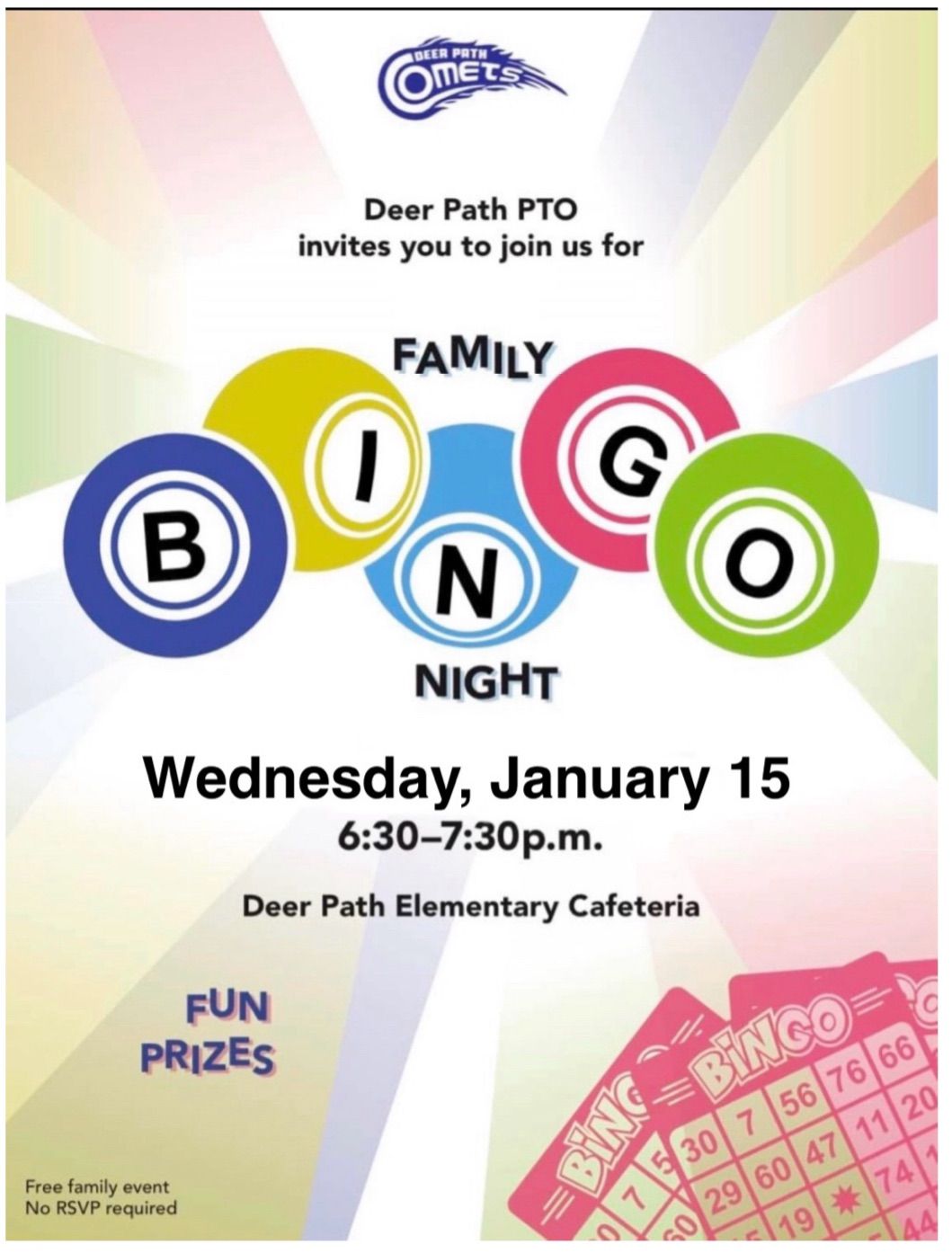 Deer Path Family BINGO