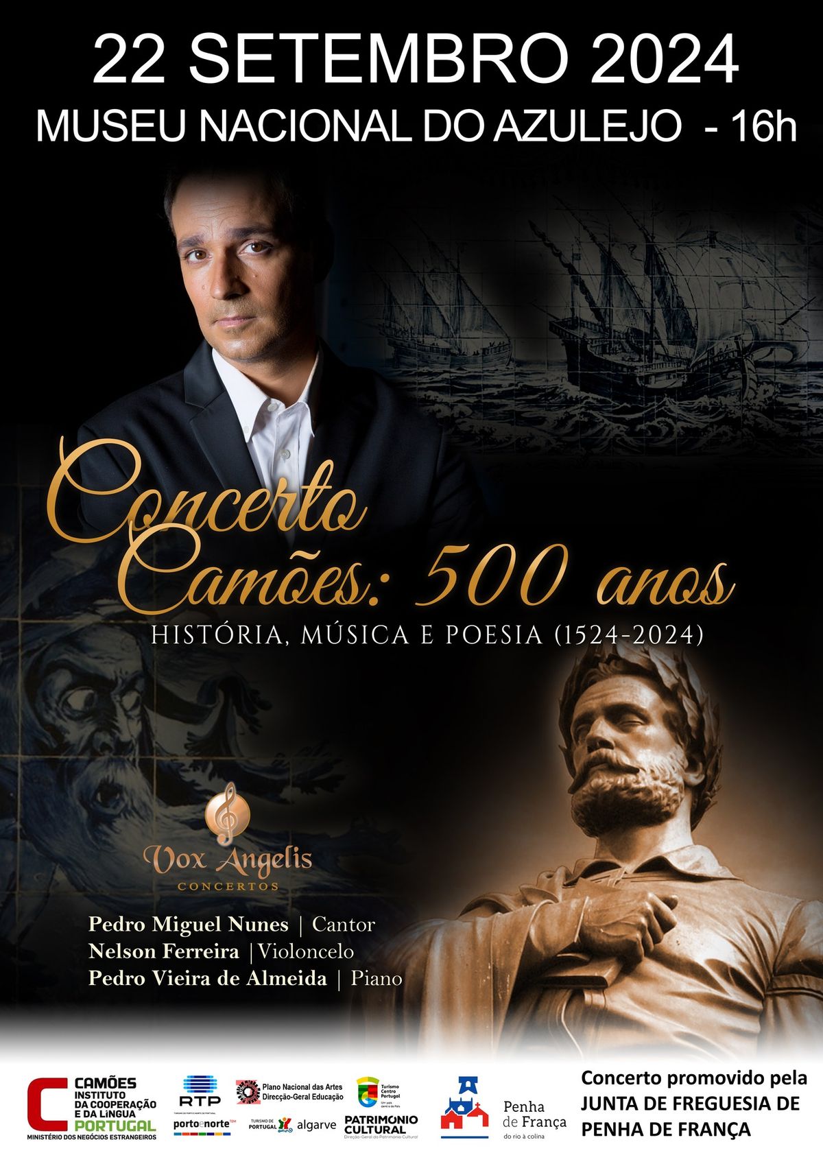 CAM\u00d5ES: 500 ANOS - Hist\u00f3ria, M\u00fasica e Poesia