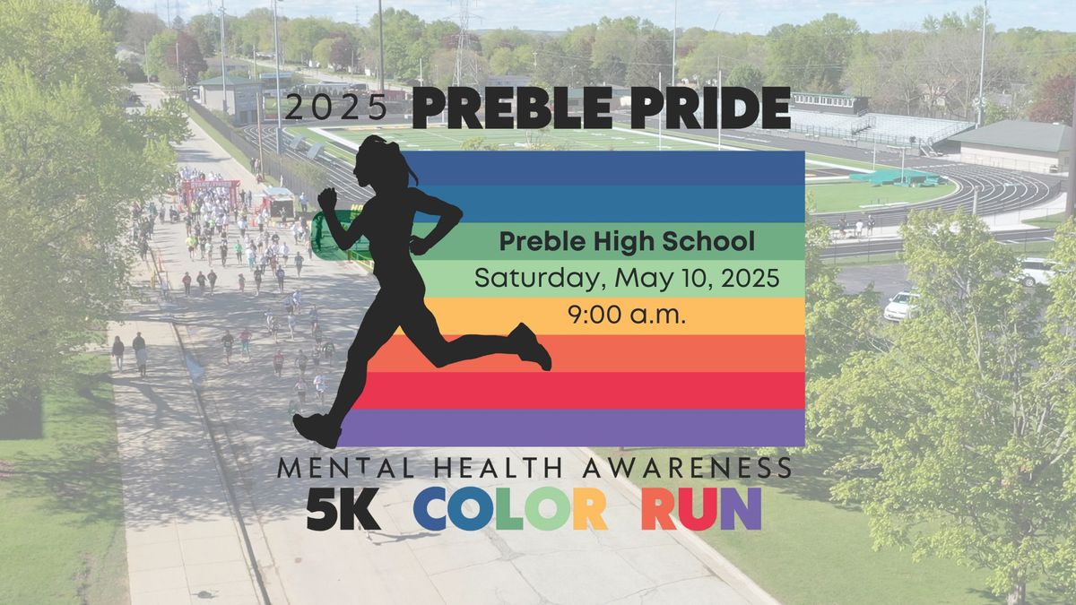 2025 Preble Pride 5K Mental Health Awareness Color Run