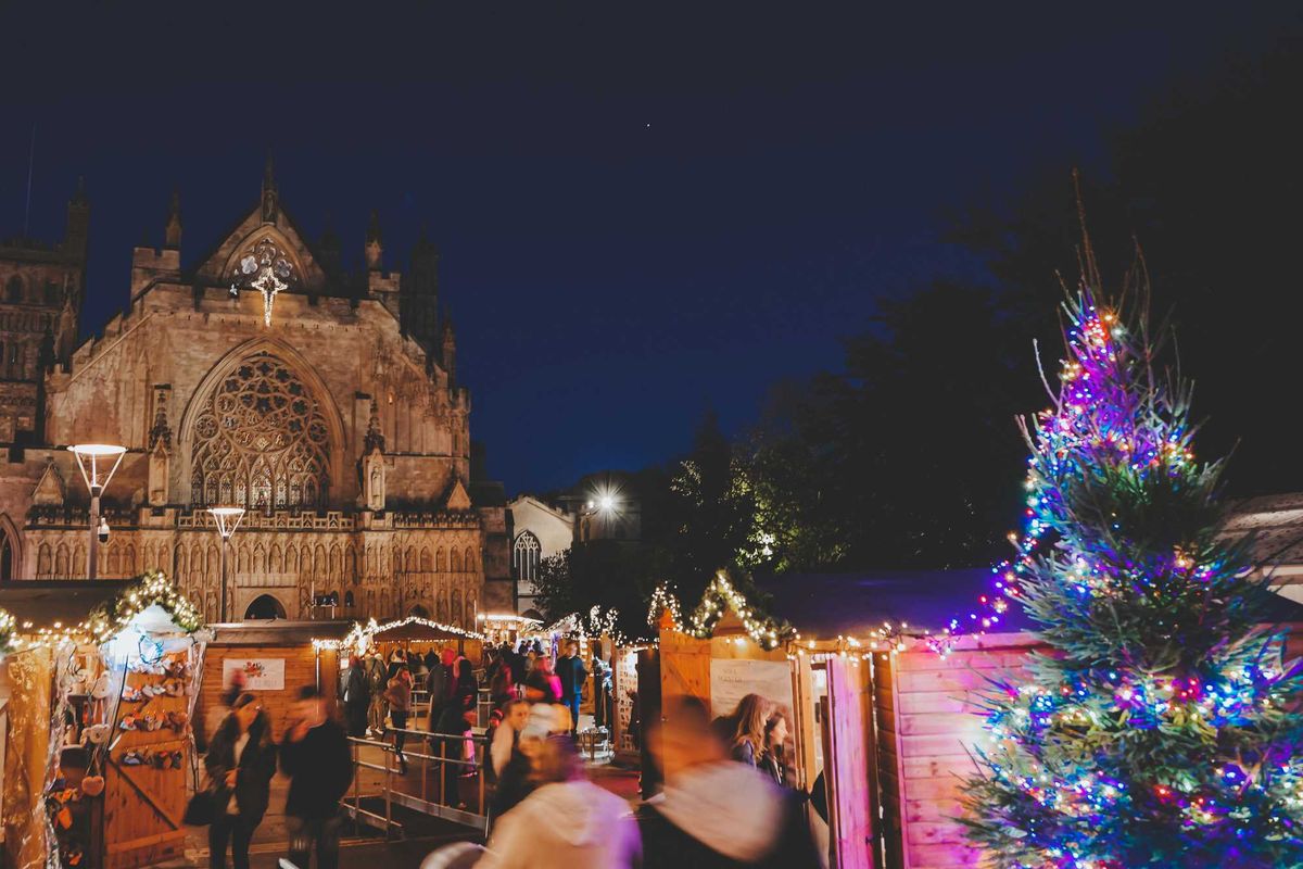 Exeter Christmas Canal Cruise and Cathedral Christmas Market