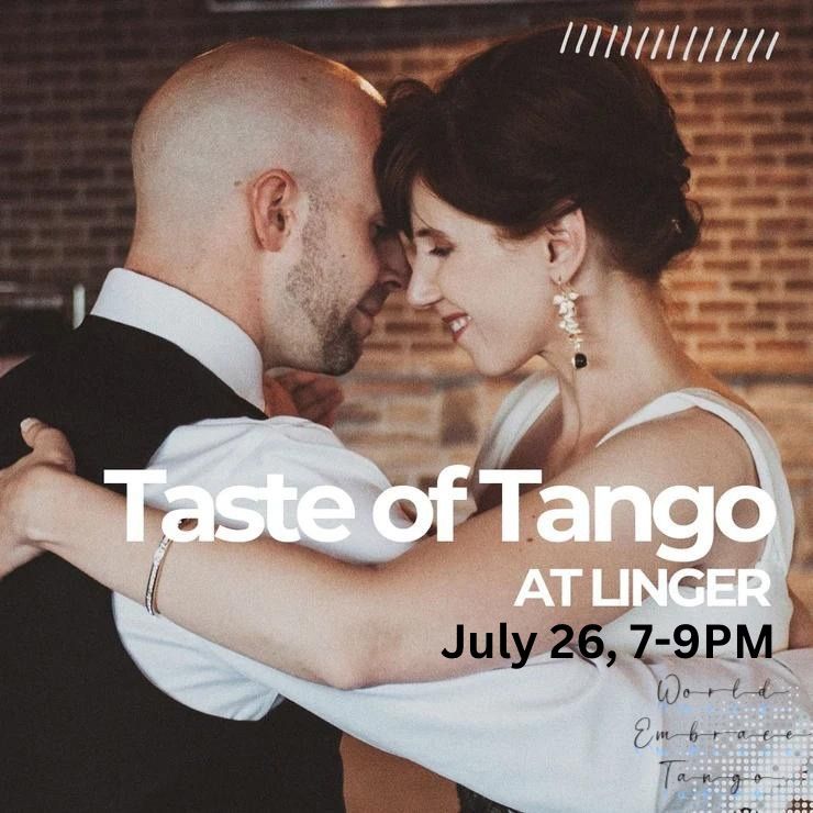 A Taste of Tango at Linger Boutique 