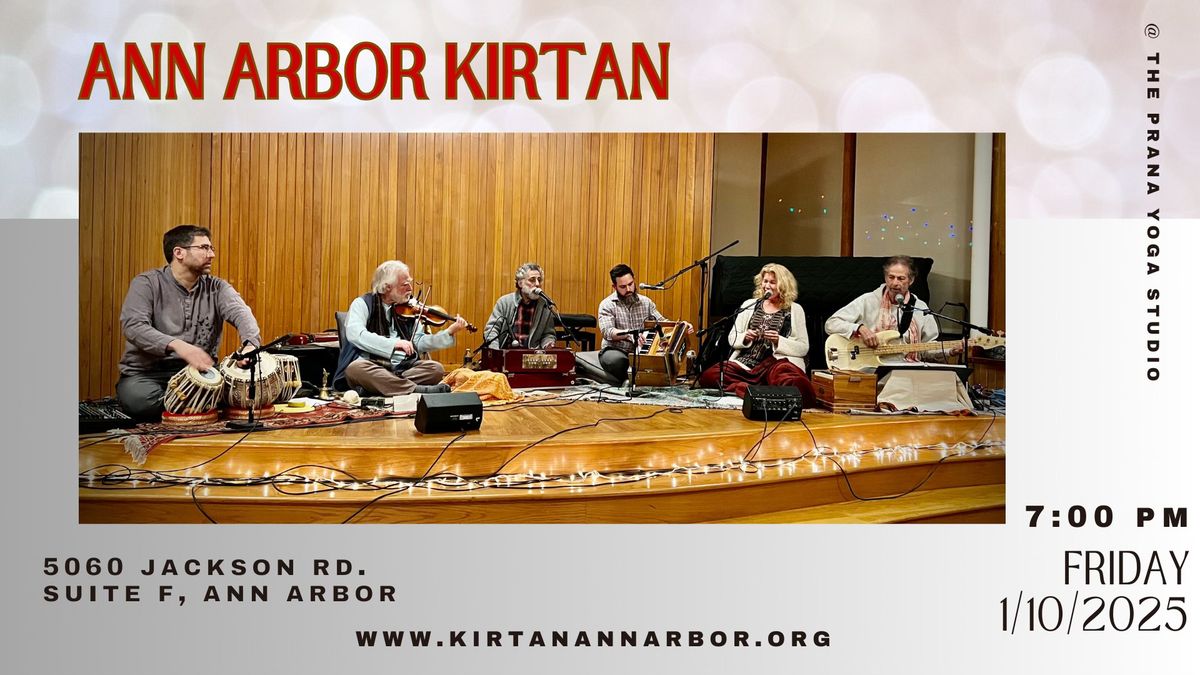 First Ann Arbor Kirtan of 2025