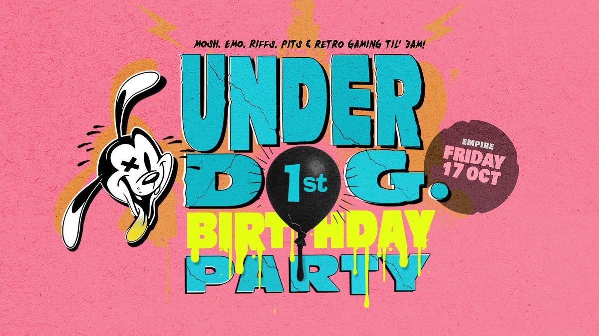 Underdog 1st Birthday Party