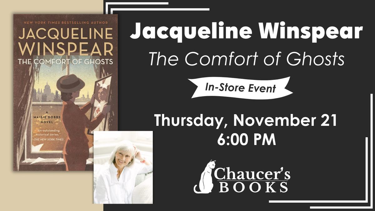 Jacqueline Winspear Book Talk & Signing