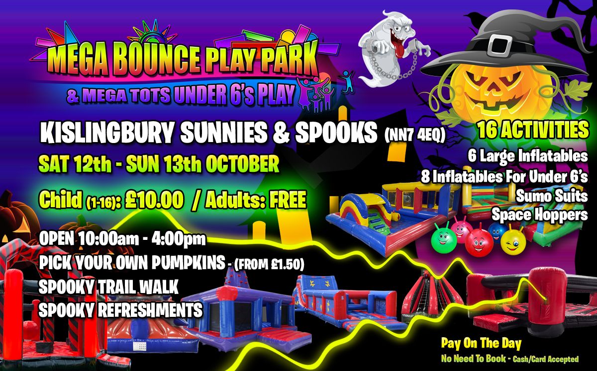 Mega Bounce Play Park - Kislingbury Sunnies & Spooks