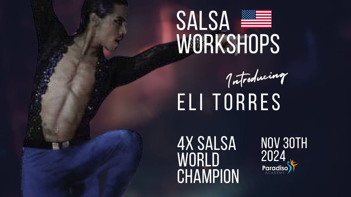 SALSA CHAMP WORKSHOPS. NOV 30TH