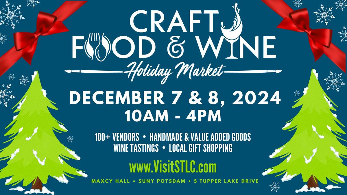 2024 STLC Craft, Food & Wine Holiday Market