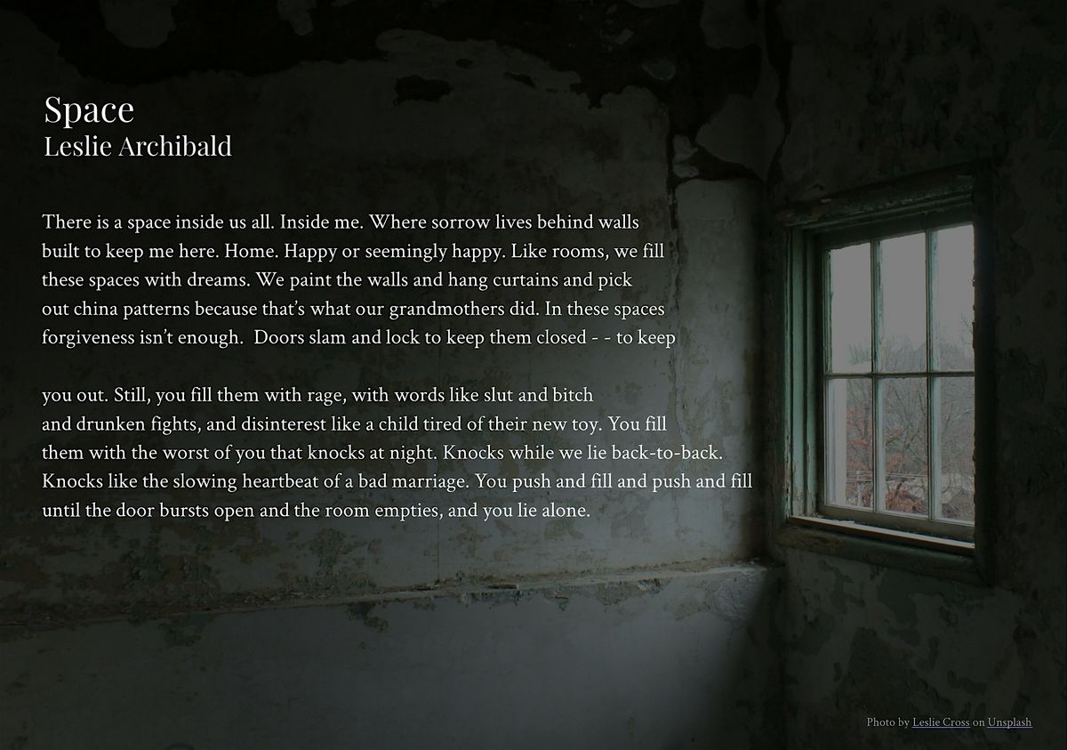 Exploring Multi Media Collaborations in Literature with Leslie Archibald