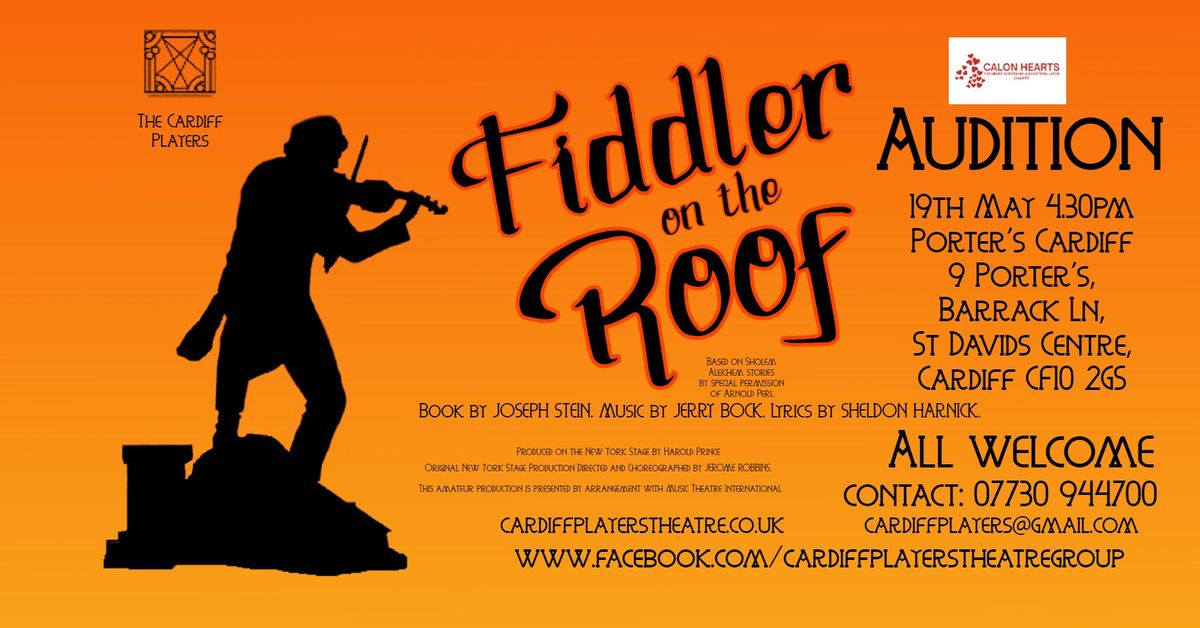 Fiddler On The Roof Audition