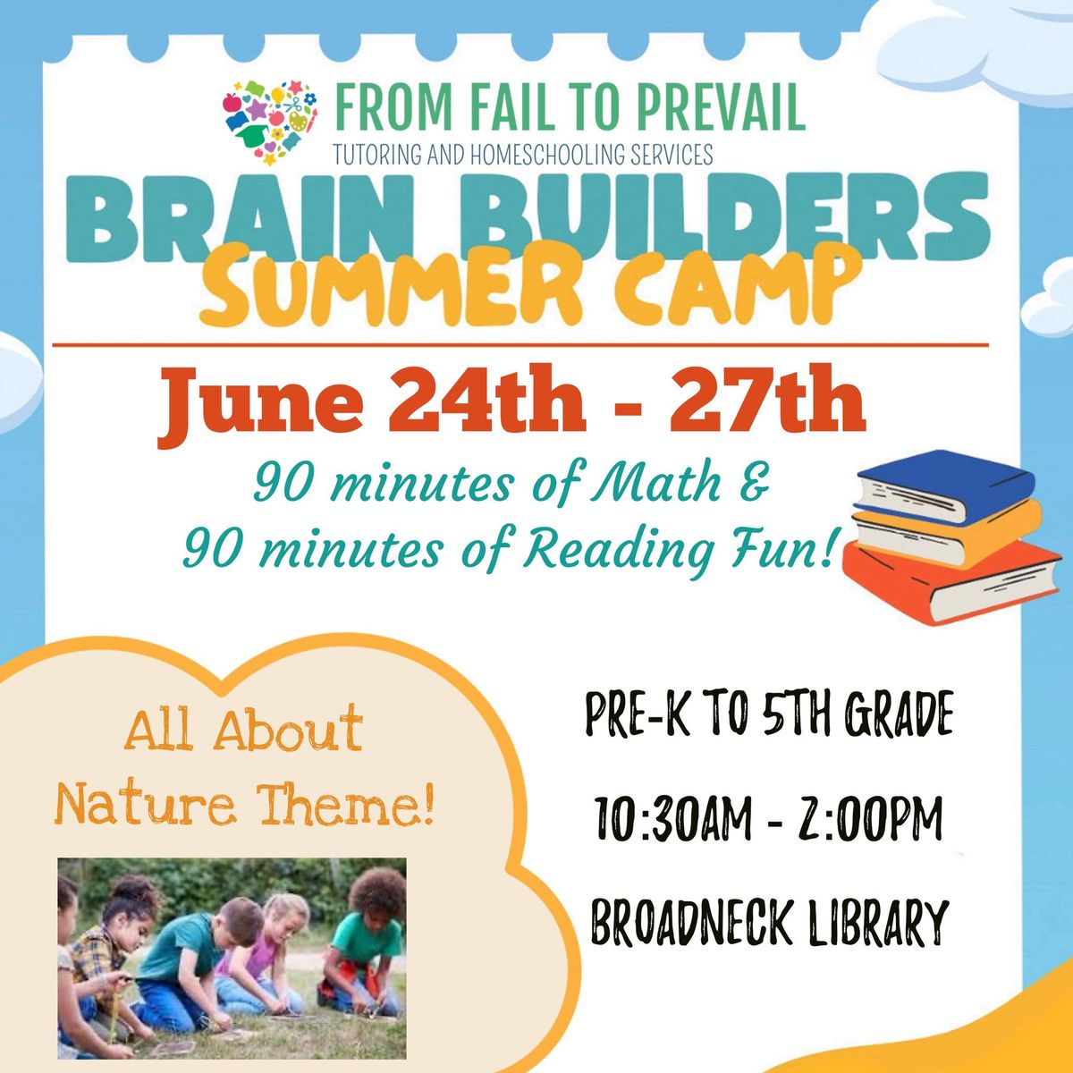 Brain Builders Camp: All About Nature