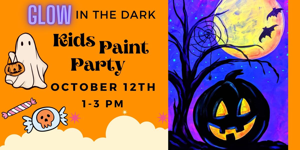 Kids GLOW Paint Party