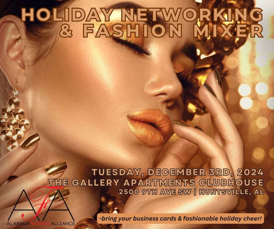 Holiday Networking Event & Fashion Mixer