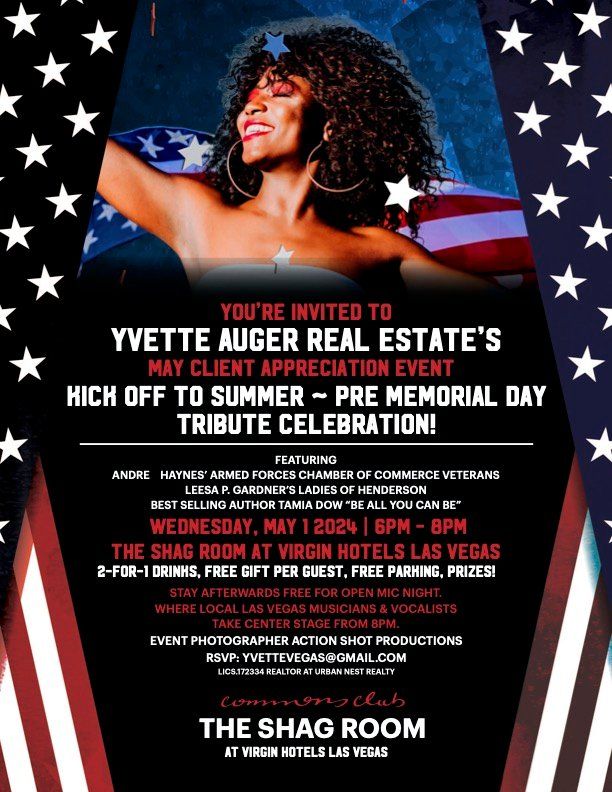 You're Invited to "Yvette Auger Real Estate's Kick Off To Summer Party!' 5\/1